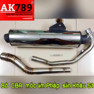 Bô CBR móc ấm  cổ ex150 kèm cổ