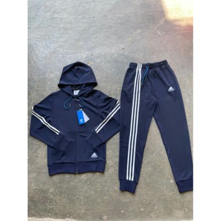 set thể thao das nữ  có nón màu xanh navy