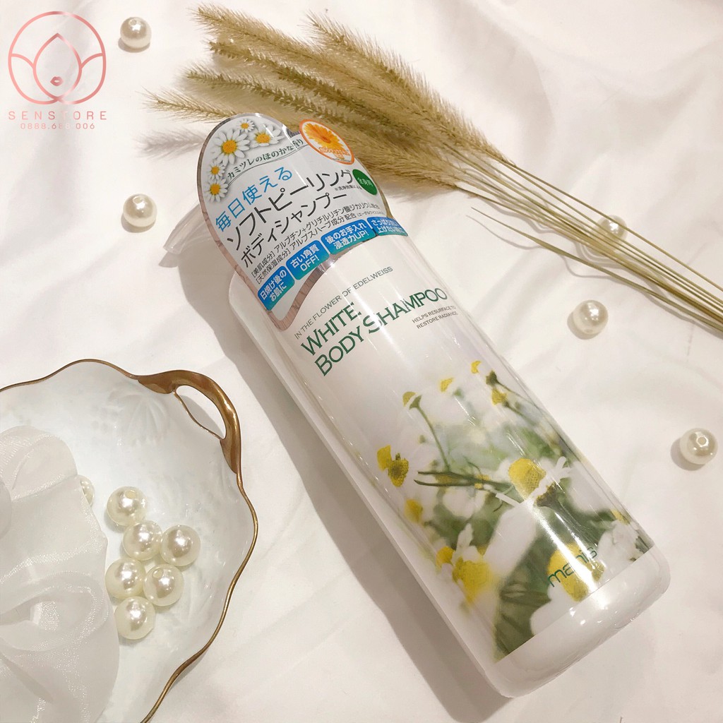 Sữa tắm trắng Manis White Body Shampoo Nhật Bản