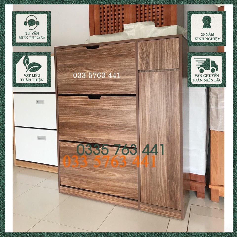 Tủ giày thông minh cánh lật gỗ MDF phủ melamine - tủ giầy - tủ để giày - tủ giầy thông minh - tủ dép -tủ giầy dép