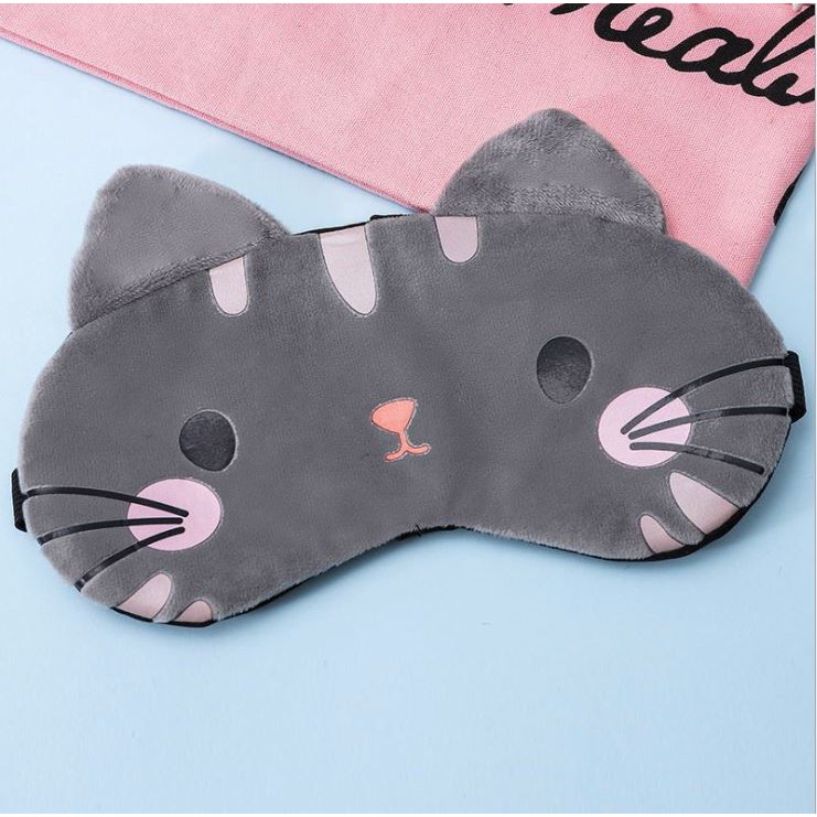 Miếng che mắt ngủ Bịt Mắt Ngủ Có Túi Gel Cao Cấp Hình Dễ Thương Mới | BigBuy360 - bigbuy360.vn