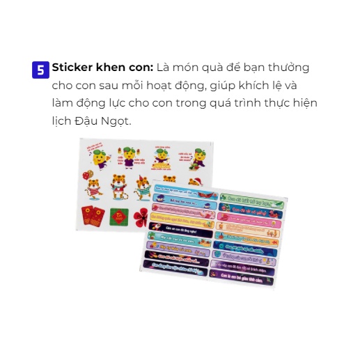 Lịch Đậu ngọt TIỂU HỌC - Bộ kế hoạch 365 ngày