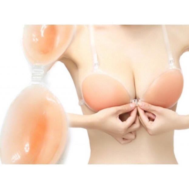 Hot hit- Áo bra dán ngực silicon full hộp (kèm quai trong) mẫu mới về