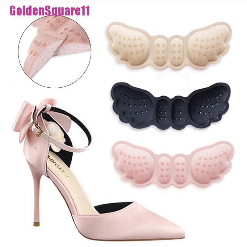 Bộ 2 Miếng Dán Đế Giày Cao Gót Chống Mài Mòn Hình Bướm