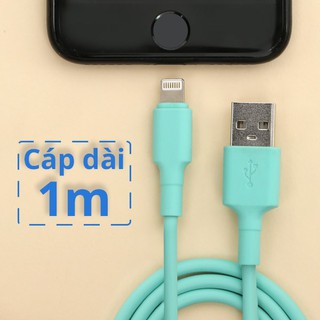 Cáp lightning 1m ava ltpl-01 xanh