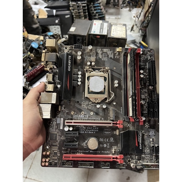 Main B250 4 khe ram hàng chính hãng tháo máy