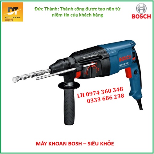 Đục Bê Tông 3 Chức Năng Bosch