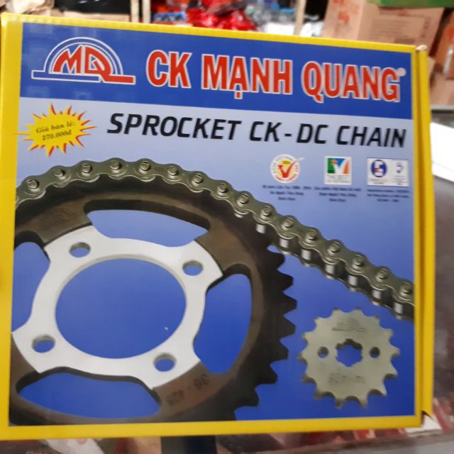 Nhông xích xe máy Mạnh Quang