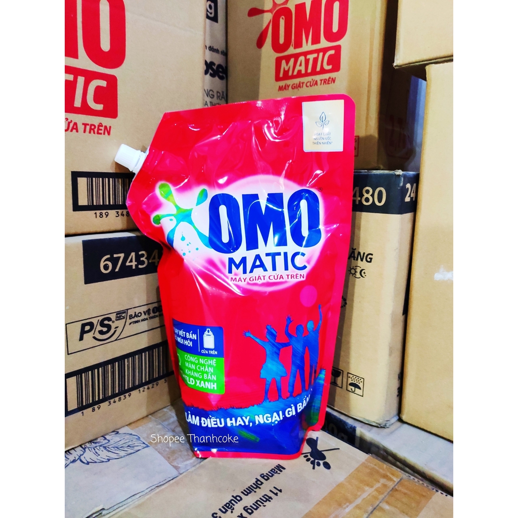 OMO Nước Giặt Máy Matic Cửa Trên Túi Đỏ 2,2kg 2.2kg 2.2 kg