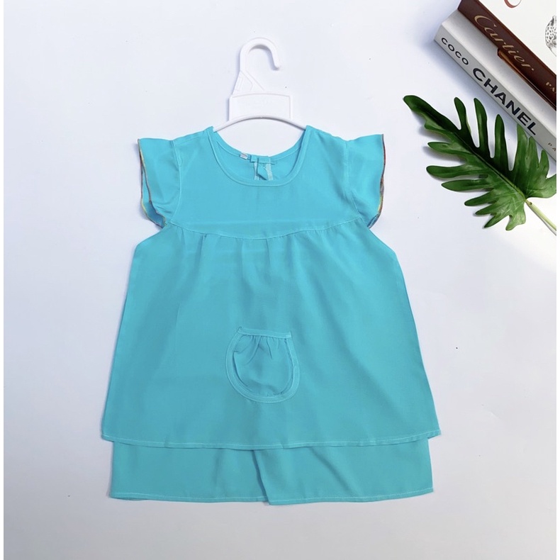 Đồ tole bé gái, bộ tole gái 8-26kgkg vải lanh cao cấp ít nhăn thoáng mát, thấm hút tốt - Pigbabystore