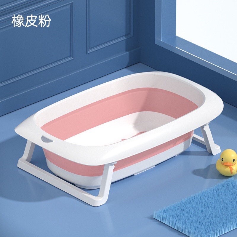 CHẬU TẮM HONPER GẤP GỌN HÌNH BÒ CÓ CẢM BIẾN NHIỆT, Suzy baby