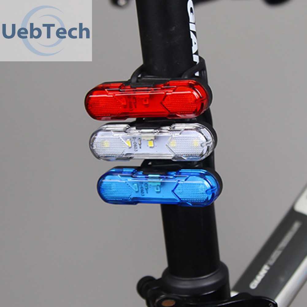 Đèn LED gắn đuôi xe đạp chống thấm nước sạc USB tiện dụng