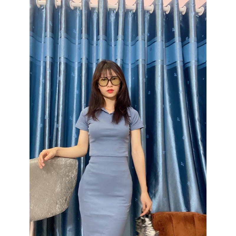 [Mã SKAMA06 giảm 8% tối đa 50K đơn 250K] set áo và váy ôm body tôn dáng | BigBuy360 - bigbuy360.vn