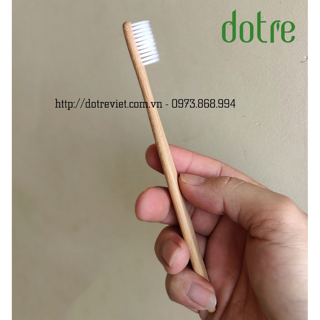 Bàn chải đánh răng bằng tre