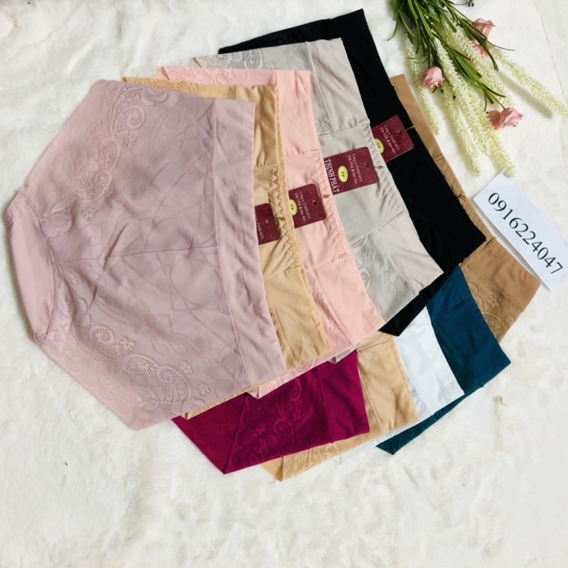 Set 5 Quần lót nữ Thịnh phát lưng cao, quần chíp nữ gen nhẹ cao cấp