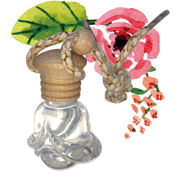 Tinh dầu treo ô tô, gồm 1 lọ có sẵn tinh dầu nước hoa nhiều mùi để chọn, treo trong xe, tủ quần áo khử mùi, thư giãn