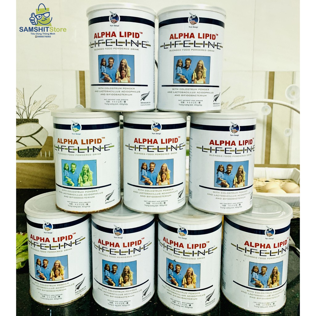 Sữa Non Alpha Lipid Lifeline 450g Chính Hãng New Zealand Kèm Hoá Đơn Mua Hàng