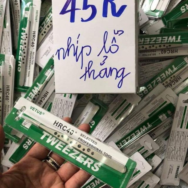 Nhíp lỗ thẳng loai 1