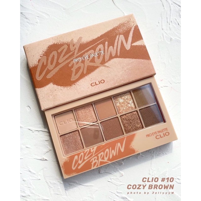 Phấn mắt CLIO Pro Eye Palette - Cozy Brown