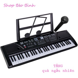 Đàn piano keyboard 61 phím loại TO cho bé + TẶNG quà