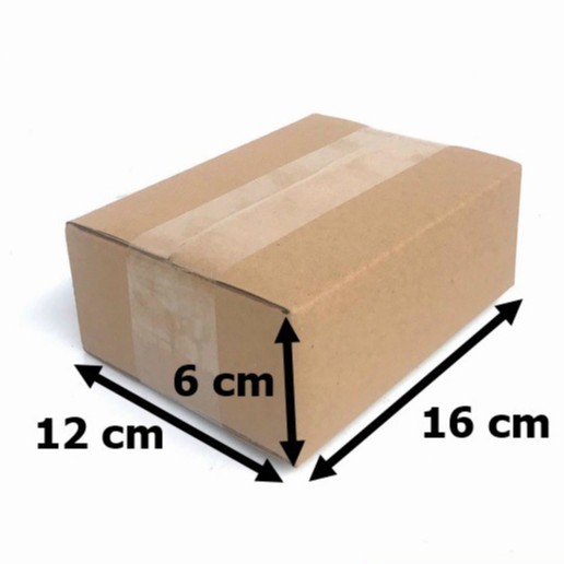 Hộp Carton Cod 16x12x6 ♥️ FREESHIP ♥️ Giảm 10K Khi Nhập [BAOB2] 1 Hộp