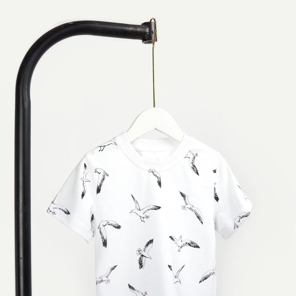 Áo phông trẻ em SAYME set gia đình đi chơi, đi biển, dạo phố in hình vải cotton mềm mịn, thoáng mát KCTS0015-16