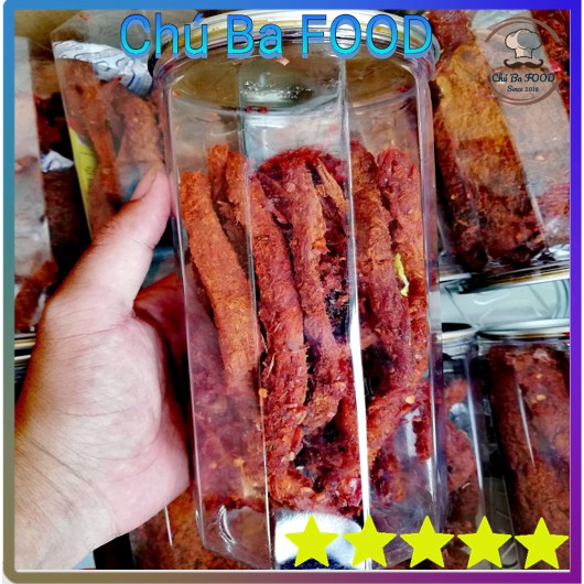 Khô Bò Que |🐄Chú Ba FOOD🐄| Bò thật - Mềm,Dai , Ngon, Chất lượng 300G | BigBuy360 - bigbuy360.vn