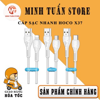 Cáp sạc nhanh Hoco X37 Chính Hãng 2.4A
