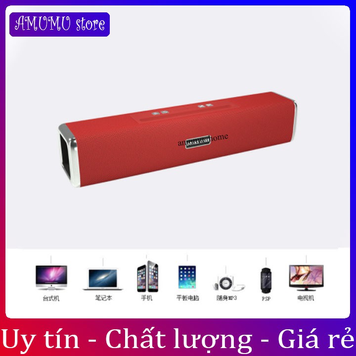 Loa bluetooth A21 hỗ trợ TF,đài FM,USB,BT,AUX 3.5 kiểu dáng sang trọng âm thanh chuẩn speaker bass 2 bên loa cực căng