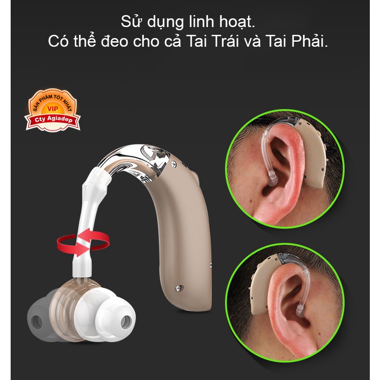 Tai nghe trợ thính có Bluetooth Goodmi GM25 Pin sạc được
