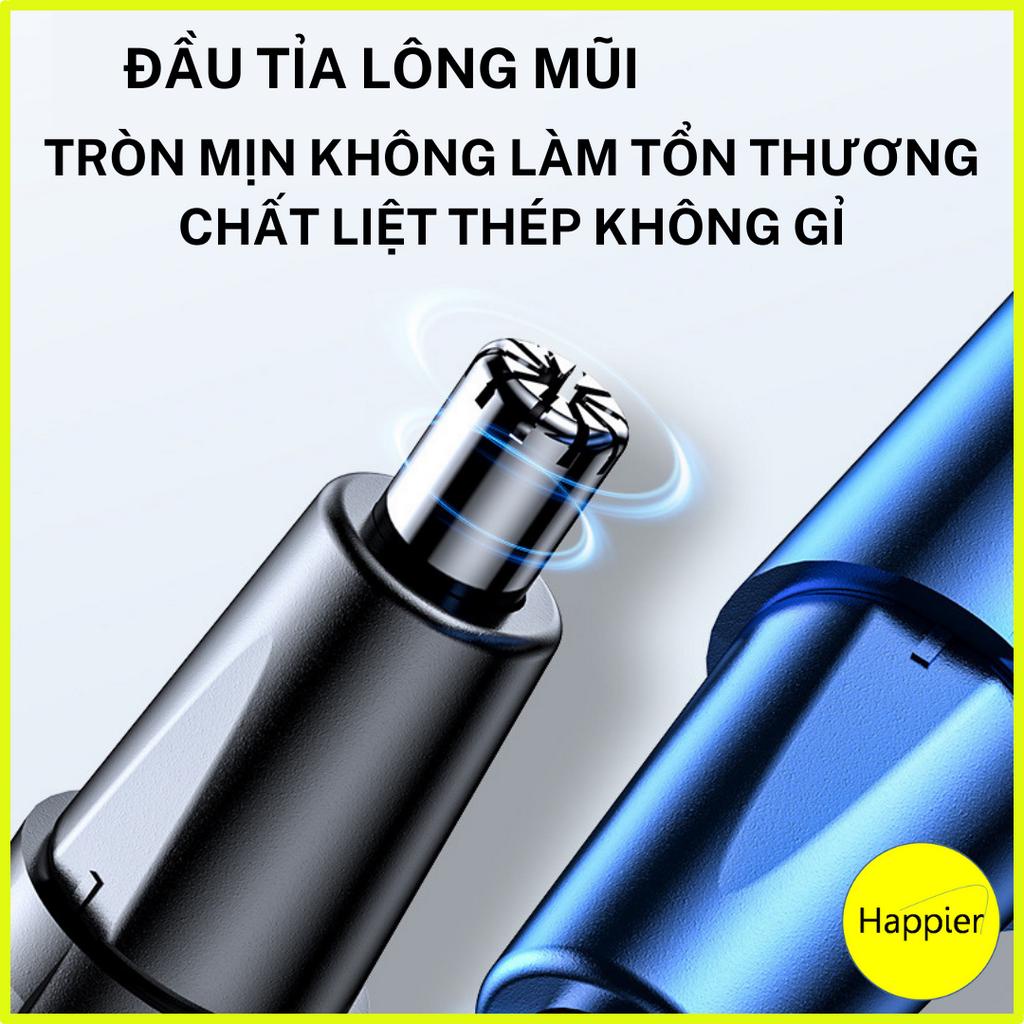 Máy Cạo Râu Tỉa Lông Mũi 2 Trong 1