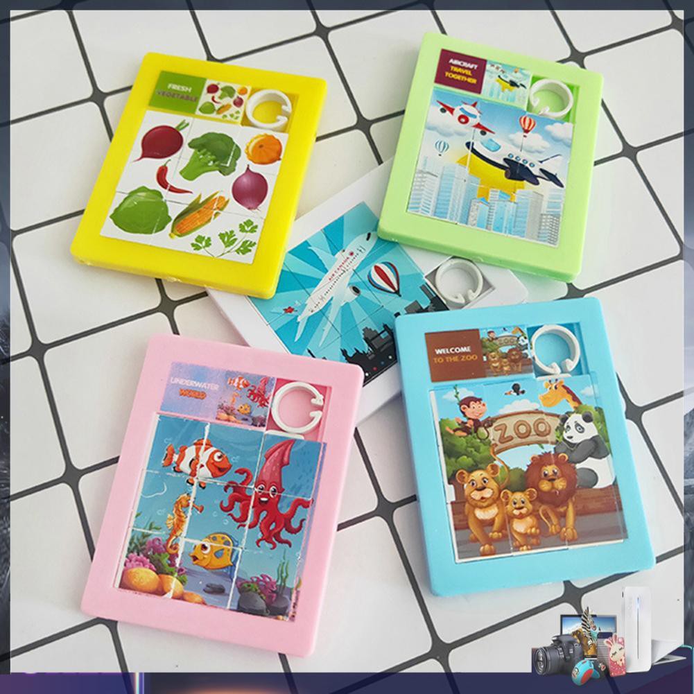 Bộ Đồ Chơi Lắp Ráp 9 Ngăn Hình Động Vật Đáng Yêu