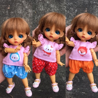 Set cho búp bê bjd 1/8 va bru