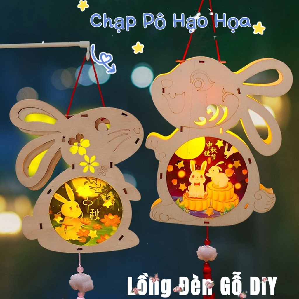 LỒNG ĐÈN TRUNG THU HANDMADE CHO BÉ