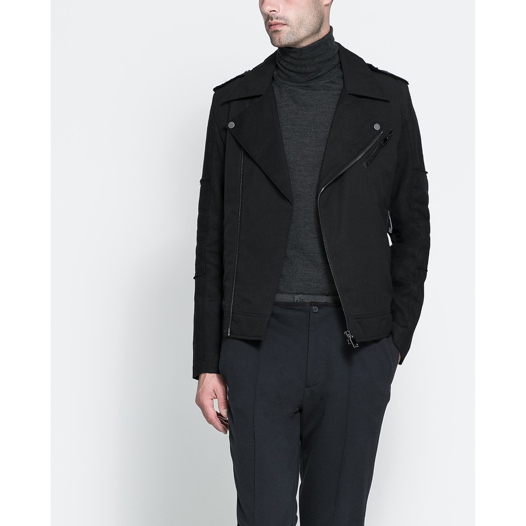 Biker jacket nam zara Chính Hãng đẹp nhất năm nay