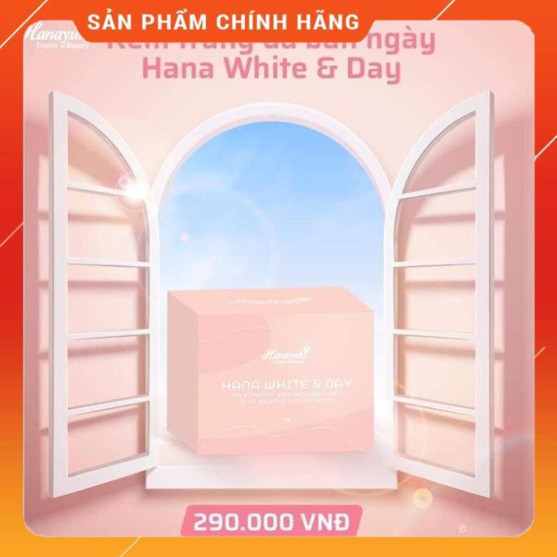 Hàng chính hãng cao cấp_ Kem Ngày Hanayuki Mini 15g (Màu Hồng)
