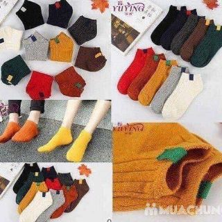 TẤT LEN GÂN PHONG CÁCH HÀN QUỐC (SET 10 đôi)