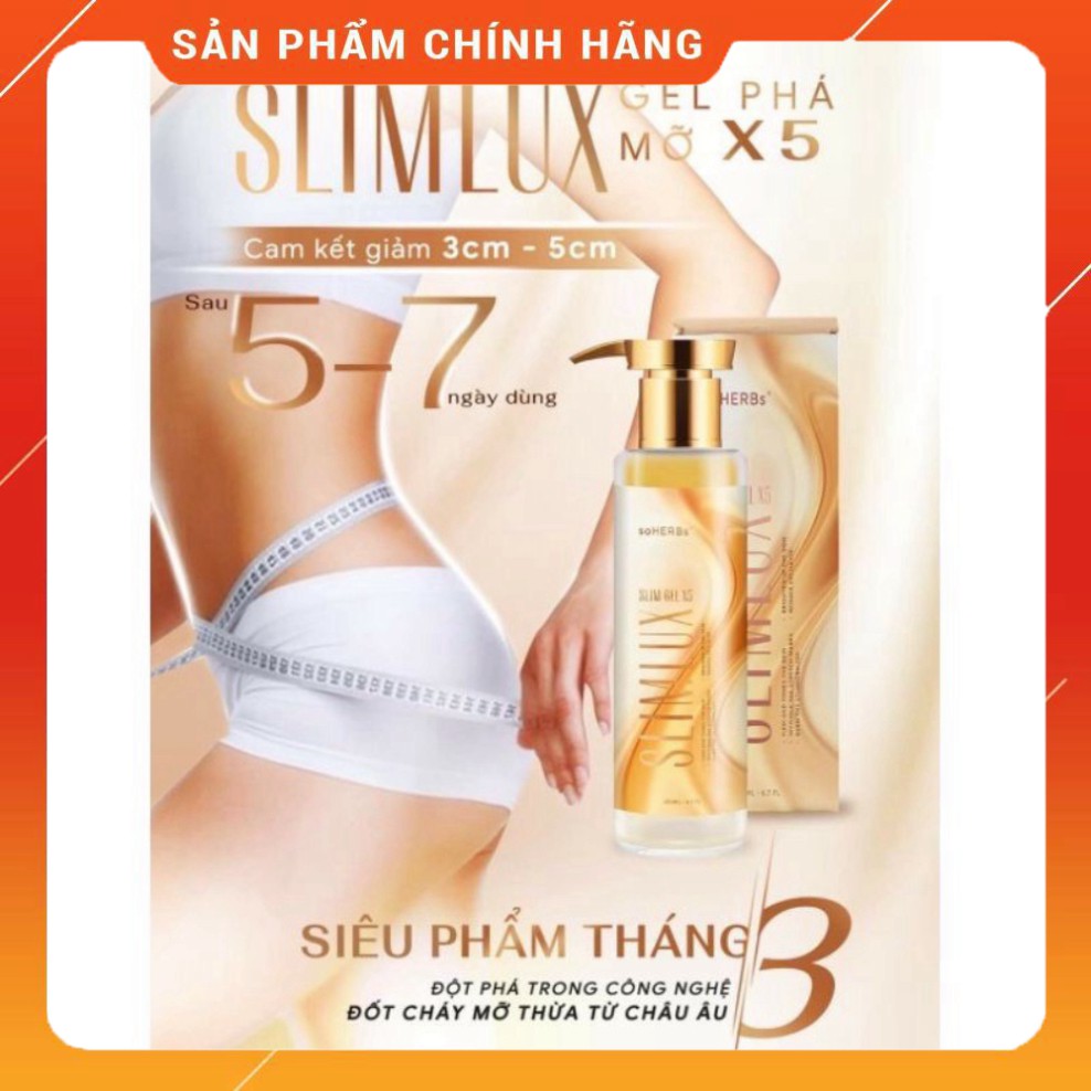 𝐆𝐞𝐥 𝐭𝐚𝐧 𝐦𝐨̛̃ 𝐛𝐮̣𝐧𝐠 SIimLux 𝐗𝟓 𝐒𝐥𝐢𝐦 𝐋𝐮𝐱 𝐒𝐨𝐡𝐞𝐫𝐛𝐬 200ml chính hãng