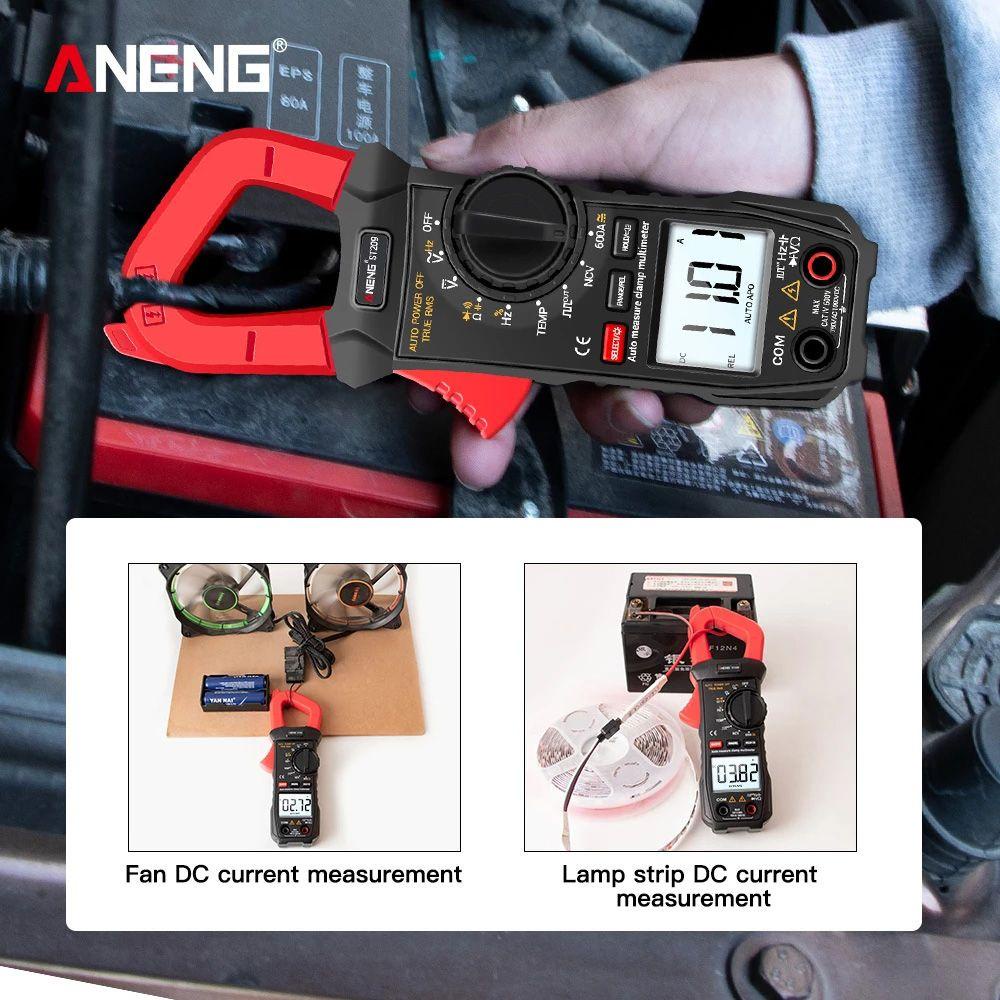 MUVAKO Đồng Hồ Kẹp Vạn Năng Kỹ Thuật Số  ANENG ST209 Hiển Thị Dữ Liệu 6000