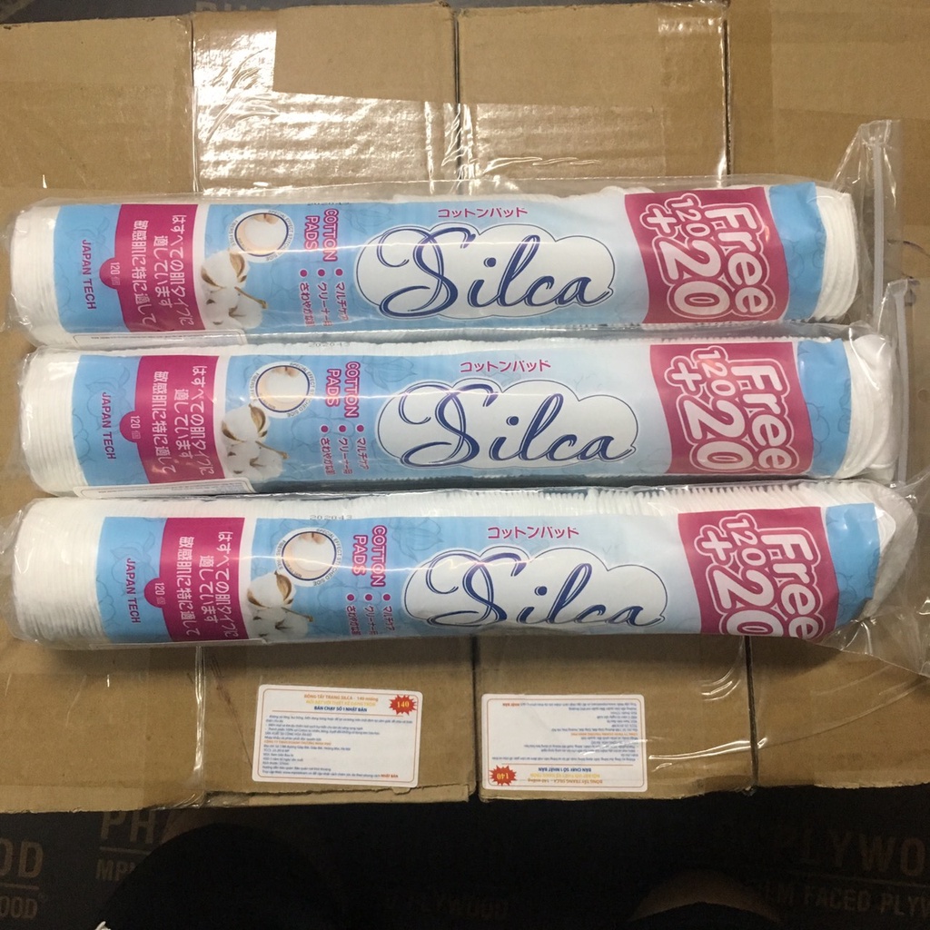 SỈ 10 bông tẩy trang clica 140 miếng