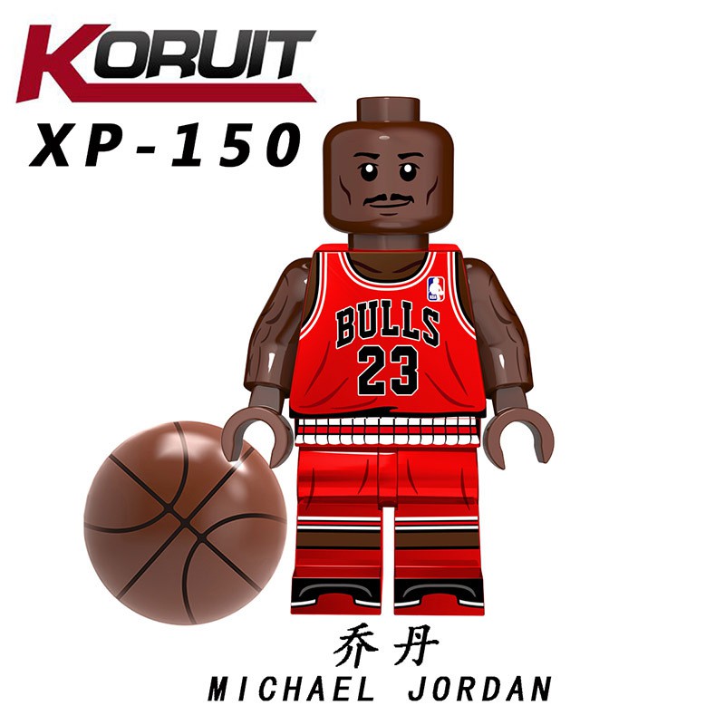 Bộ đồ chơi LEGO xếp hình cầu thủ bóng rổ NBA