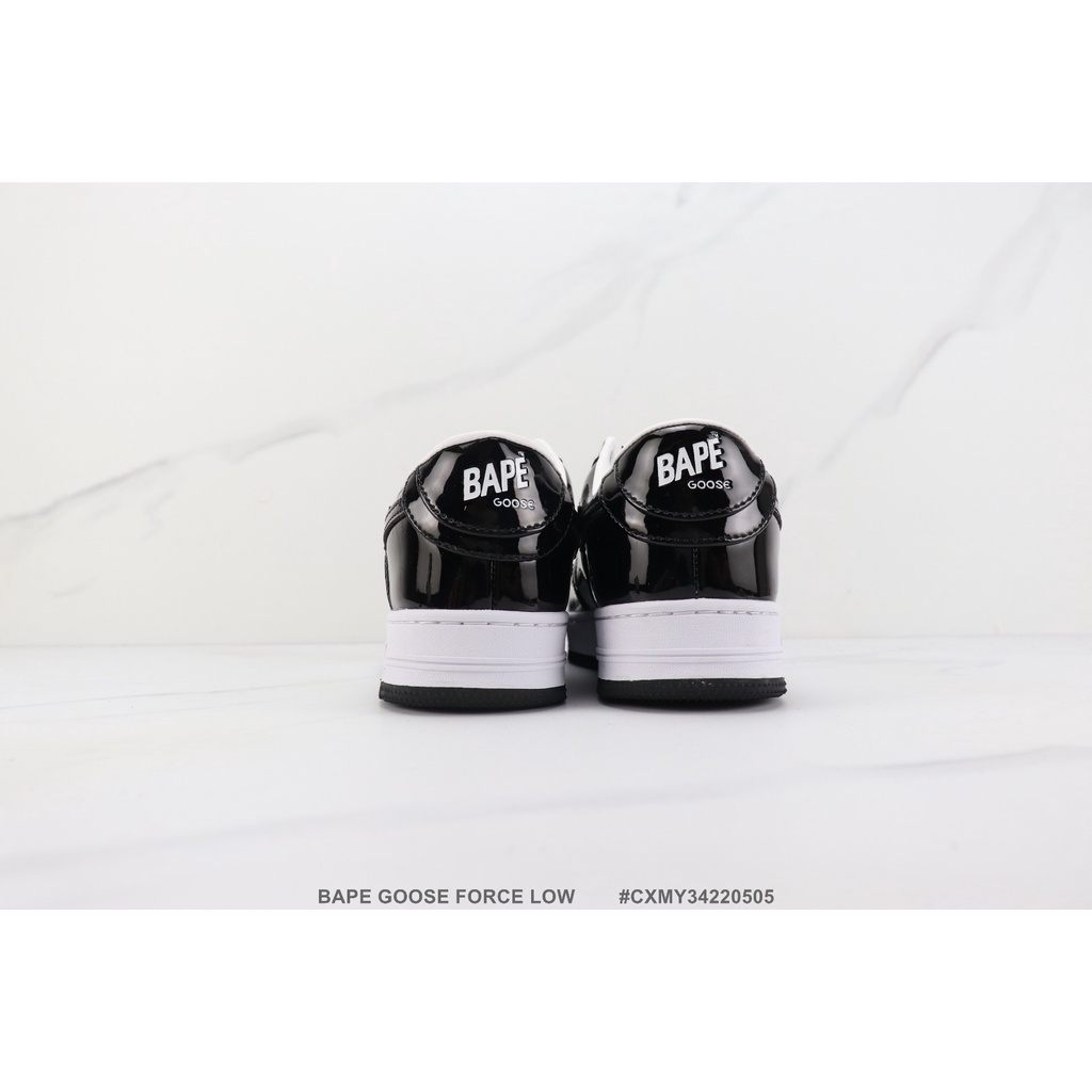 Giày Thể Thao Cổ Thấp BAPE GOOSE FORCE Size 36-45