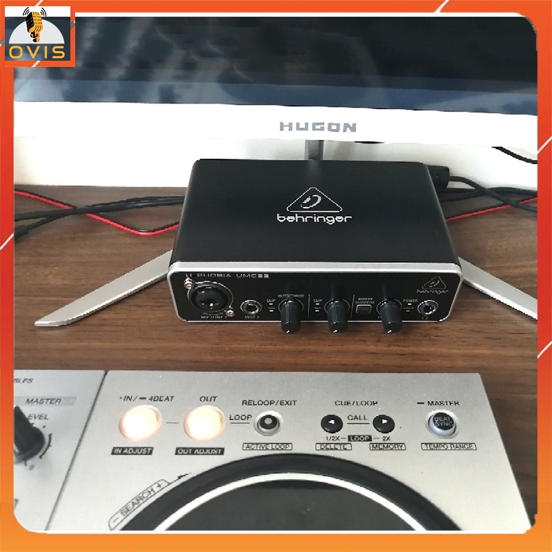 Sound Card Thu Âm và Làm Nhạc | Behringer U-PHORIA UMC22