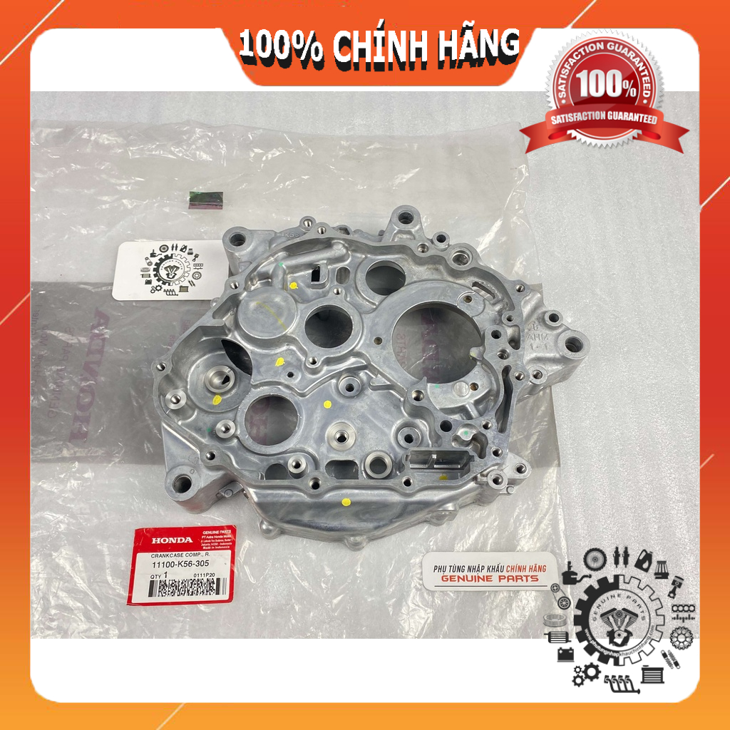 Lốc giữa SONIC, WINNER, GTR chính hãng Honda Indo, Lốc máy 11100K56305 - 1120BK56N00