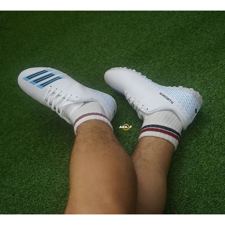 Giày đá bóng  Fluro_2022__May toàn bộ đế _Kèm phiếu bảo hành