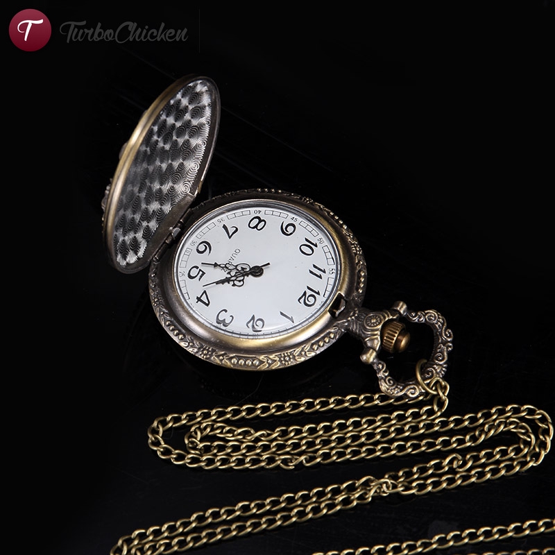 1 Đồng Hồ Quả Quýt Chạm Khắc Hình Ngôi Sao Olive