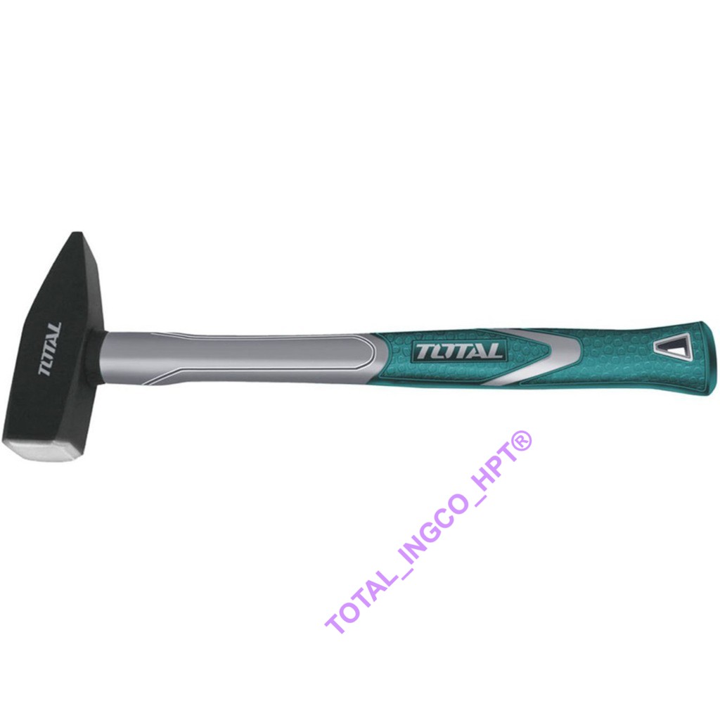 Búa đinh đầu dẹp và vuông 100 g Total Chất liệu thép Carbon độ cứng cao  THT711006