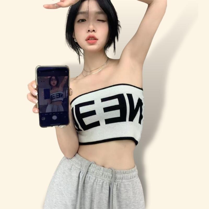 Áo Ống Cotton Không Dây Co Giãn Clover Official Áo Bra Không Dây [Có Mút Ngực] 28802