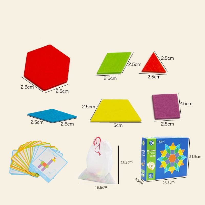 ❣️❣️❣️BỘ GHÉP HÌNH KHỐI SÁNG TẠO MONTESSORI FUN BOARD 130 MIẾNG GHÉP  TANGRAM 2021