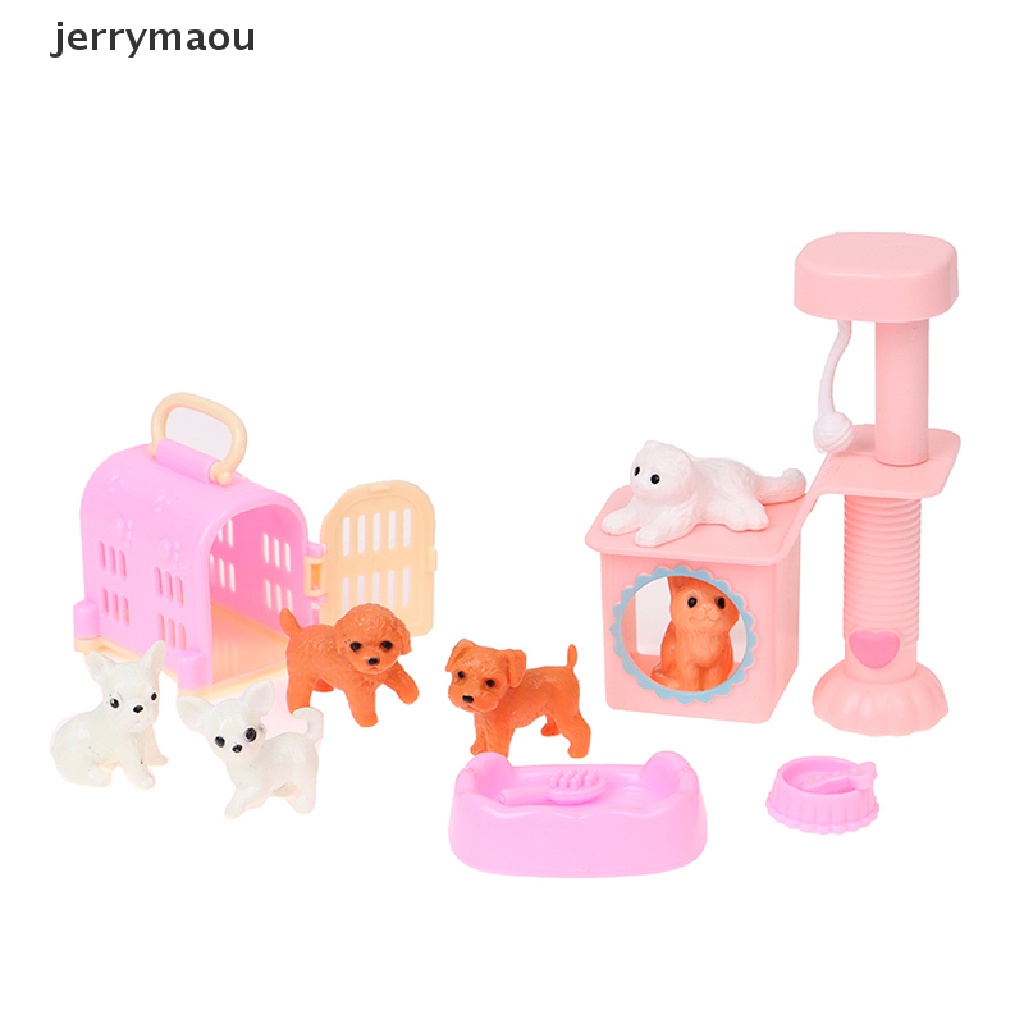 Mô Hình Ngôi Nhà Thú Cưng Dễ Thương Dùng Trang Trí Nhà Búp Bê